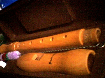 My wooden recorder