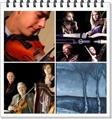 Clockwise: Colin Grant, Fribbo, Ryan McGiver's Troubled in Mind, Fonn Aniar / Tune from the West