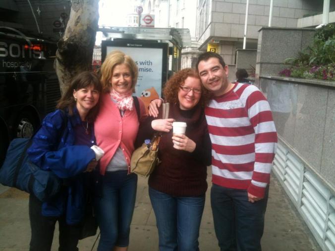 Cady Coleman and Martin Tourish